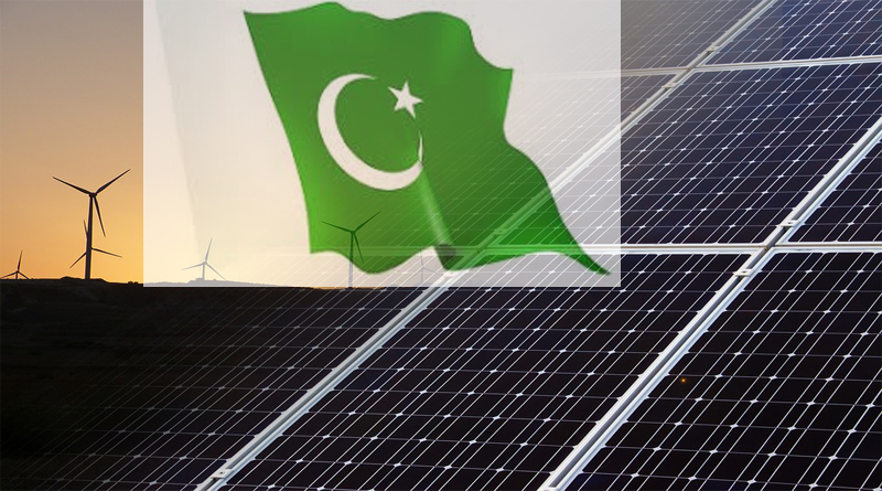 Pakistan uses solar and wind power