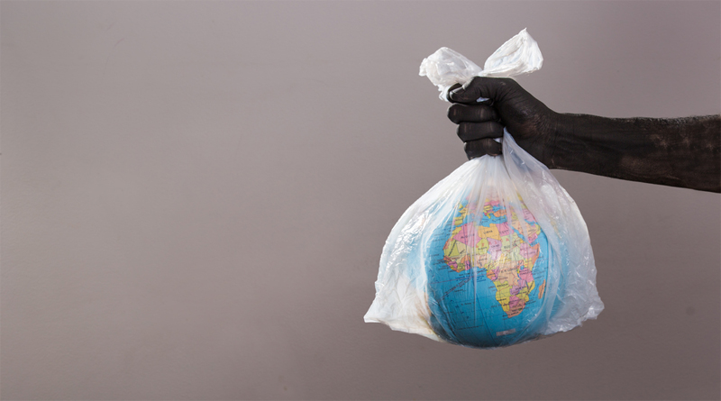 Earth in Plastic Bag