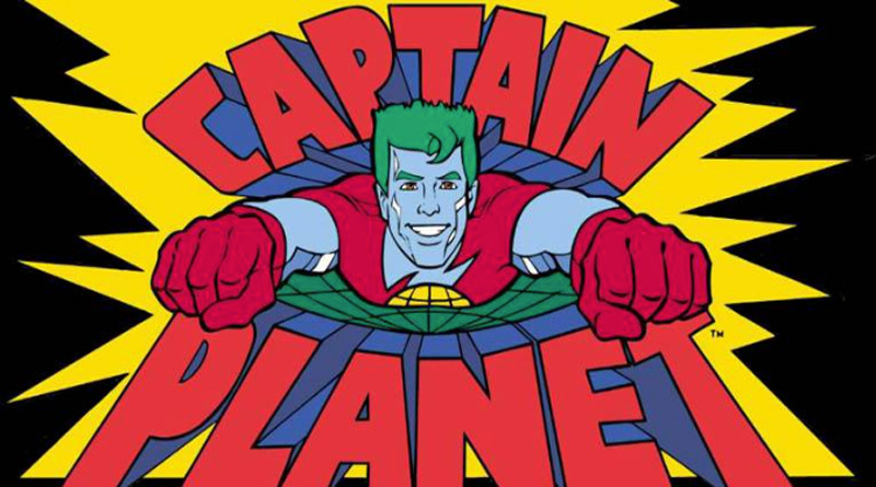 Captain Planet Drawing