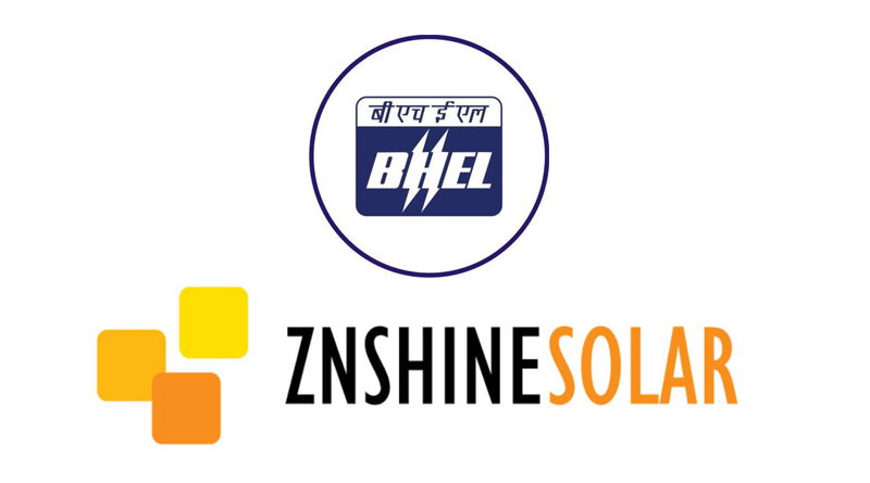 BHEL and ZNSHINE Solar