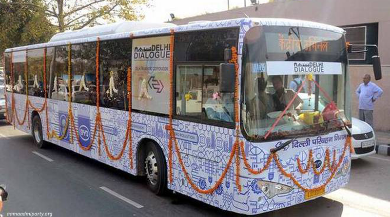 Electric Bus in Delhi
