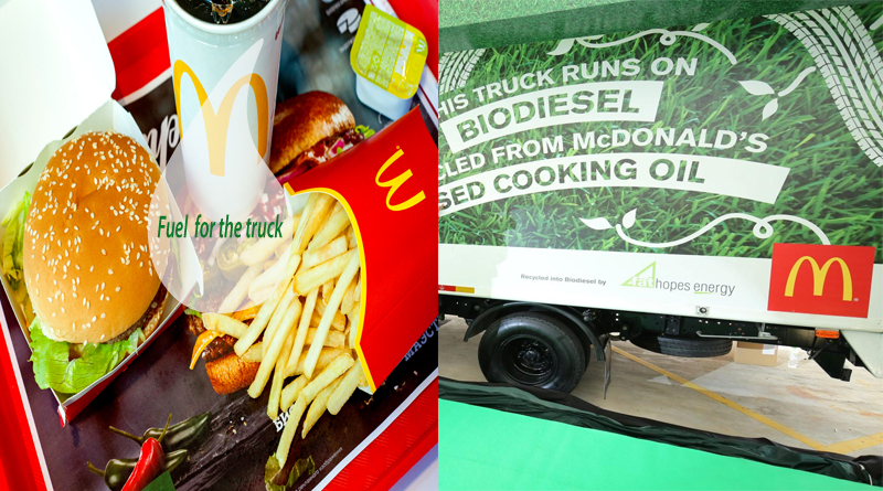 McDonalds Promotes Biodesiel Truck