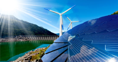 Solar, Wind and Hydro Power