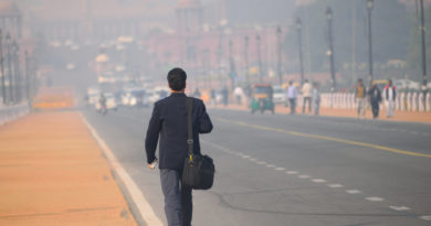 smog in Delhi