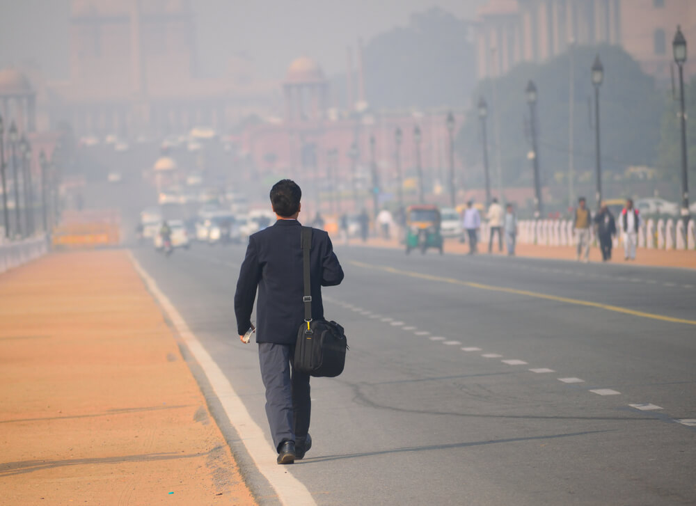 smog in Delhi