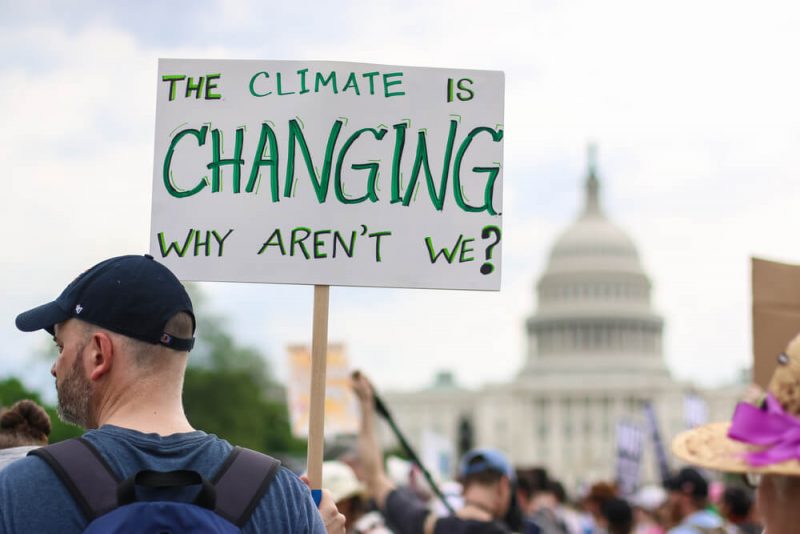 climate change protest washington