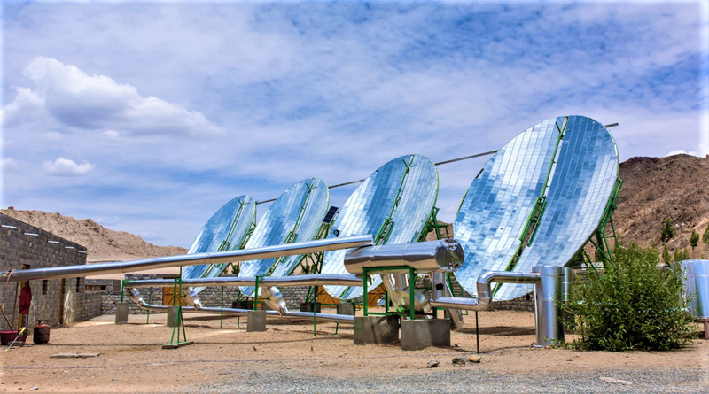 Solar Panels in Leh