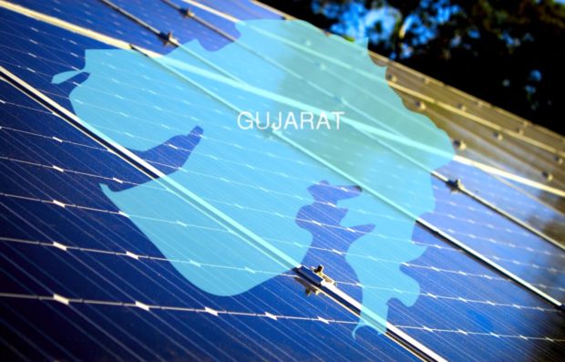 Gujarat using solar panels