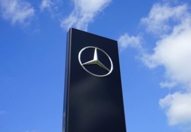 Mercedes Benz Logo Sign