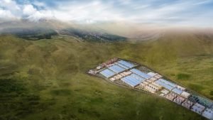 Aerial View of BYD Qinghai Factory