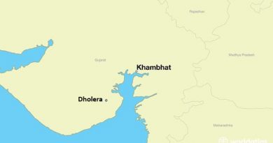 Gujarat Map outline