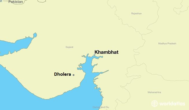 Gujarat Map outline