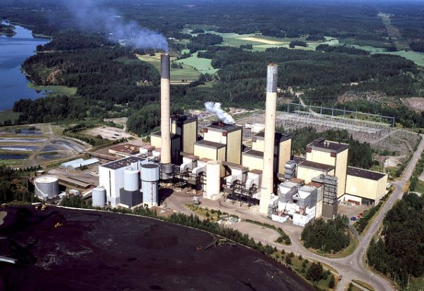 Coal power plant in Finland