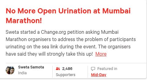 Change.Org addresses open Urination