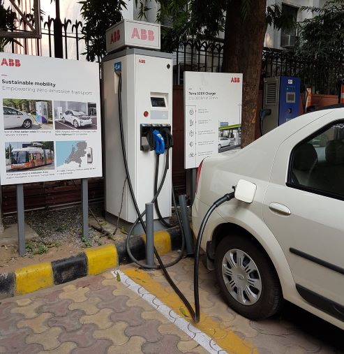 EV Charging Station at NITI Aayog