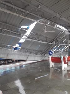 Torn Down Train Station