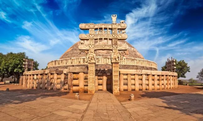 Sanchi Stupa in Bhopal