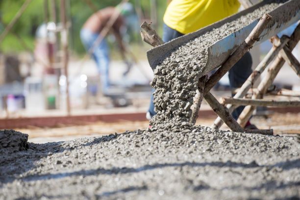 Concrete pouring