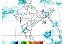 India Monsoon satellite view
