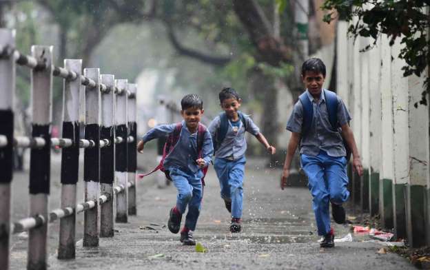 School children