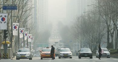 South Korea Covered in smog