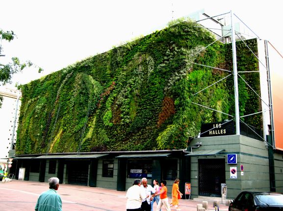 Les Halles, Paris Vertical Garden