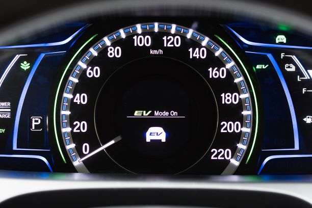 Electric Vehicle dashboard console