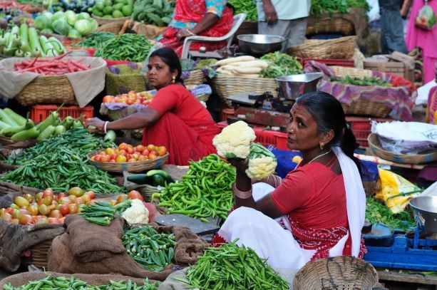 vegetable market India