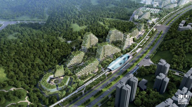 Liuzhou-Forest-city view