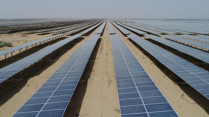Solar Power Project at Bhadla Rajasthan