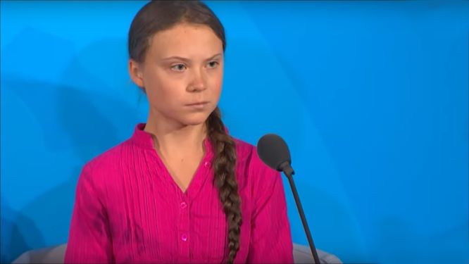 Greta Thunberg Rebukes World Polity on Climate Change: How Dare You?