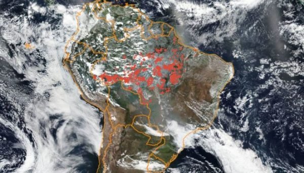 European Space Agency Records Increased Pollution After Amazon Fires