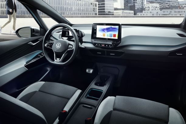 VW ID.3 interior view