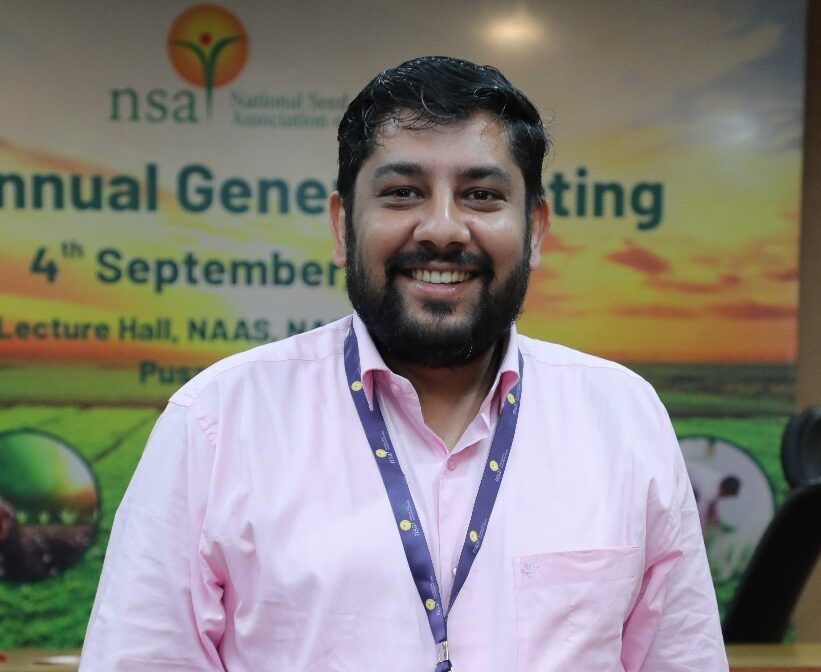 Deepankar Pandey NSAI seeds industry organic farming