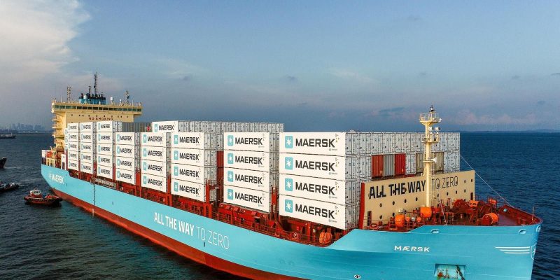 Maersk methanol biofuels ship transport biogas biomethanol