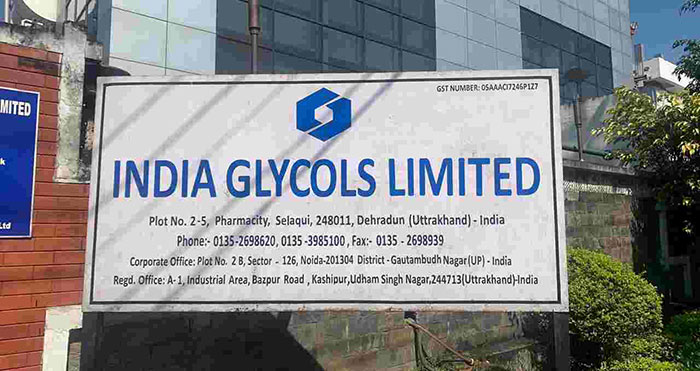India Glycols ethanol blending biofuel