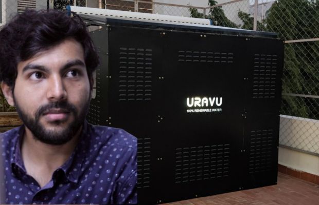 Uravu Labs Wants To Scale Up The Biz Of Capturing Water From Air: Swapnil Shrivastav