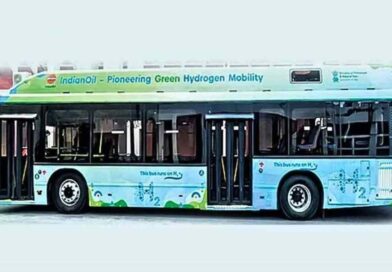 green hydrogen fuel cell bus IOCL Indian Oil Tata Motors
