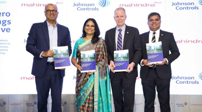 Mahindra Group and Johnson Controls Leadership launches Net Zero Buildings Initiative