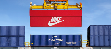 Nike CMA CGM biofuels bioenergy biogas sustainable shipping maritime