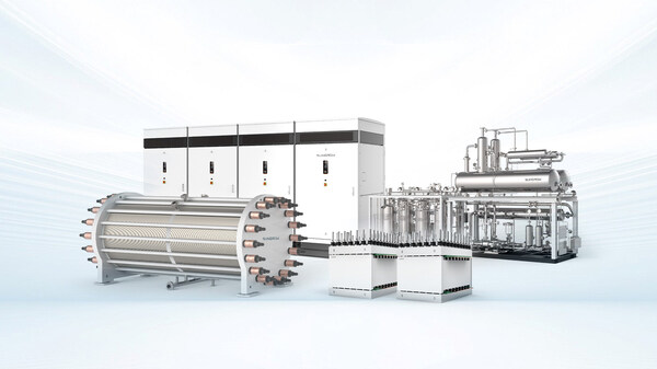 Sungrow Hydrogen green hydrogen ammonia methanol electrolyser electrolyzer