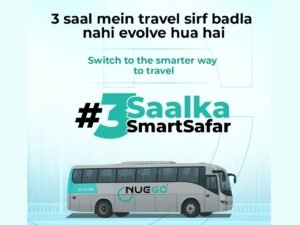 NueGo Marks Three Years as India’s Intercity Electric Bus Brand