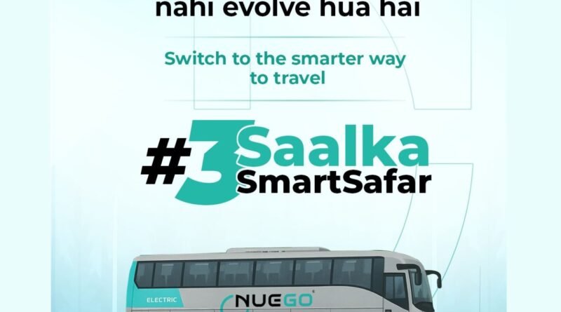 NueGo Marks Three Years as India’s Intercity Electric Bus Brand
