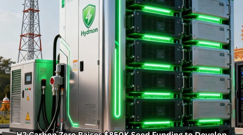 H2 Carbon Zero Raises $850K Seed Funding to Develop Hydrogen Fuel Cell Factory