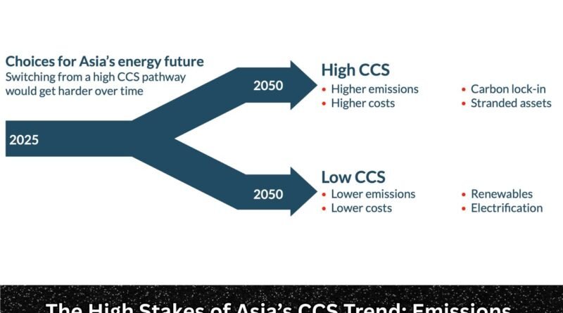 The High Stakes of Asia’s CCS Trend: Emissions, Costs, and Climate Risks
