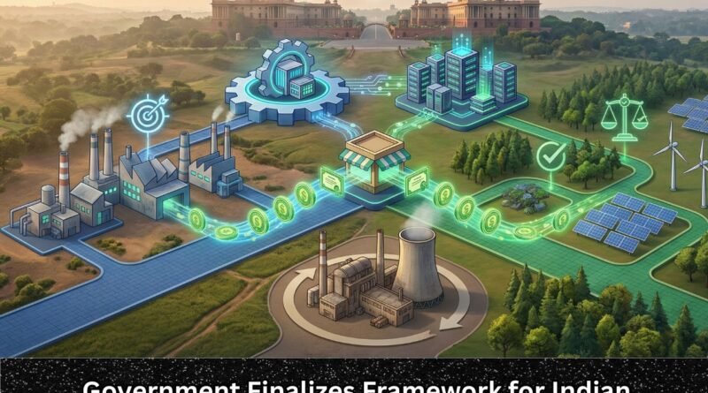 Government Finalizes Framework for Indian Carbon Market Under CCTS