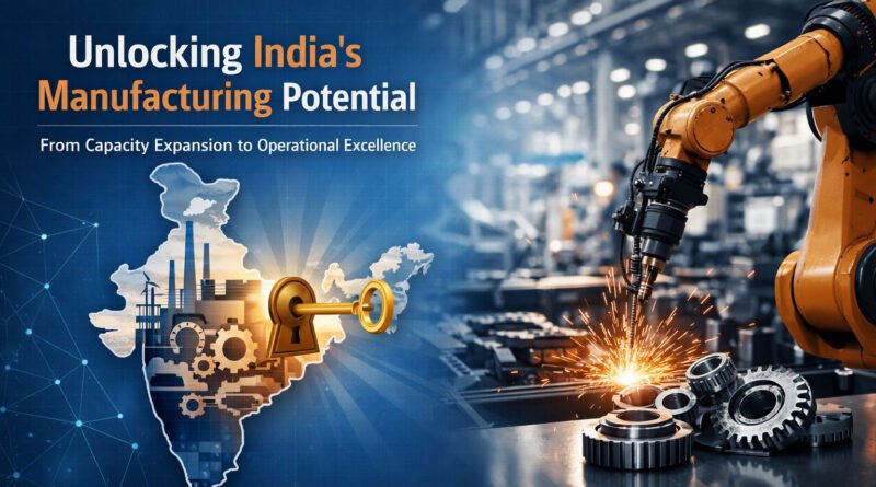 Unlocking India’s Manufacturing Potential: From Capacity Expansion to Operational Excellence