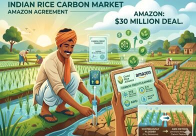 Amazon Signs $30 Million Deal for Carbon Credits from Indian Rice Farmers