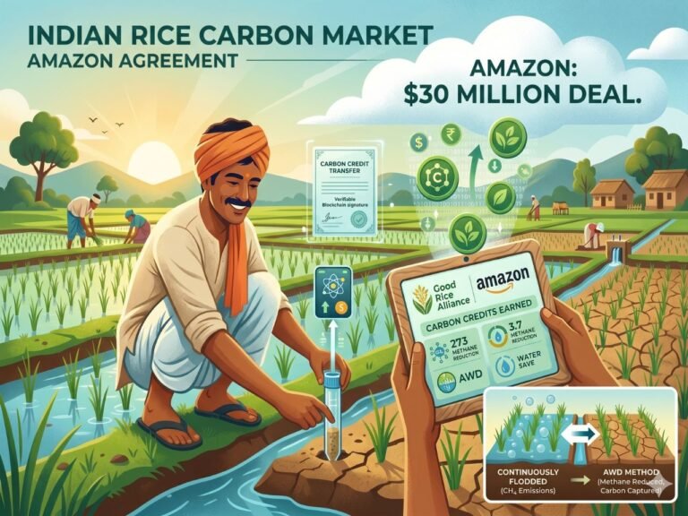 Amazon Signs $30mn Deal for Carbon Credits from Indian Farmers