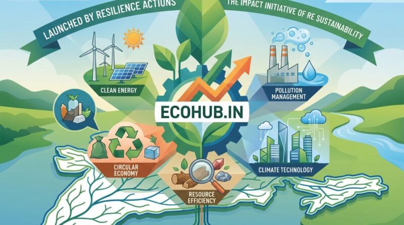 ECOHUB.IN Debuts to Support India's Next Generation of Sustainability Innovators